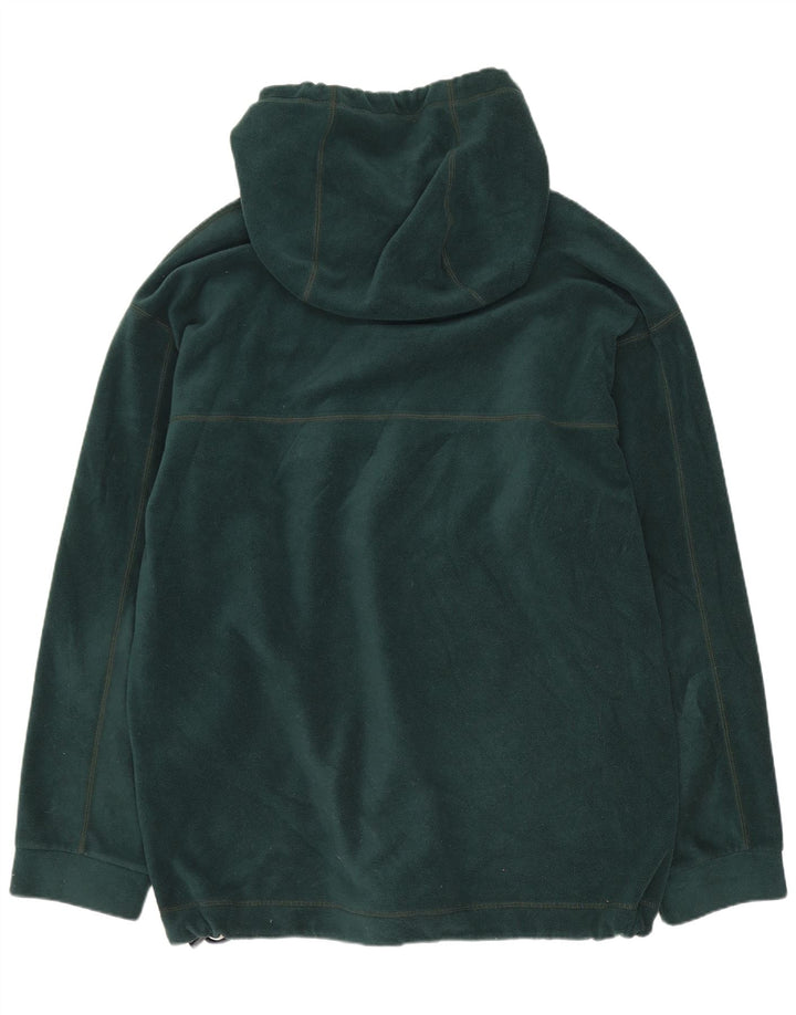 Murphy & Nye pentru bărbați. Pulover cu glugă din fleece, XL, verde, poliester