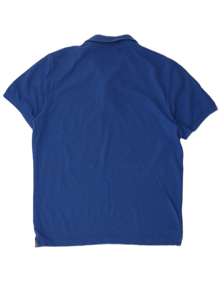 Tricou polo pentru bărbați Gant, mare, albastru, bumbac