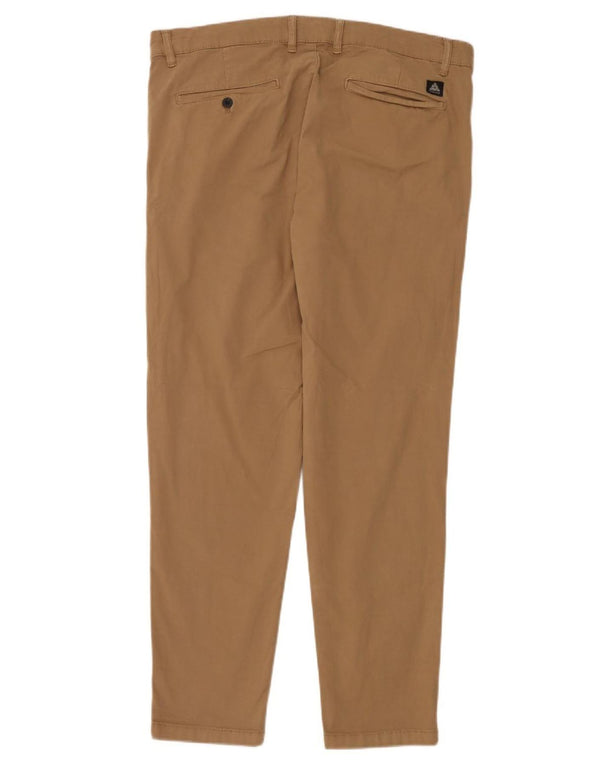 Pantaloni chino slim pentru bărbați Zara EU 48 XL W38 L31 Bej