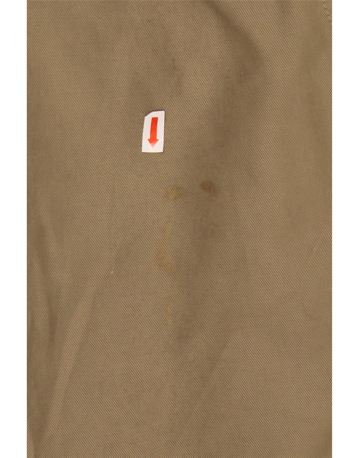 Pardesiu Jaeger pentru bărbați, cu tăiere largă, UK 38, bumbac mediu, bej