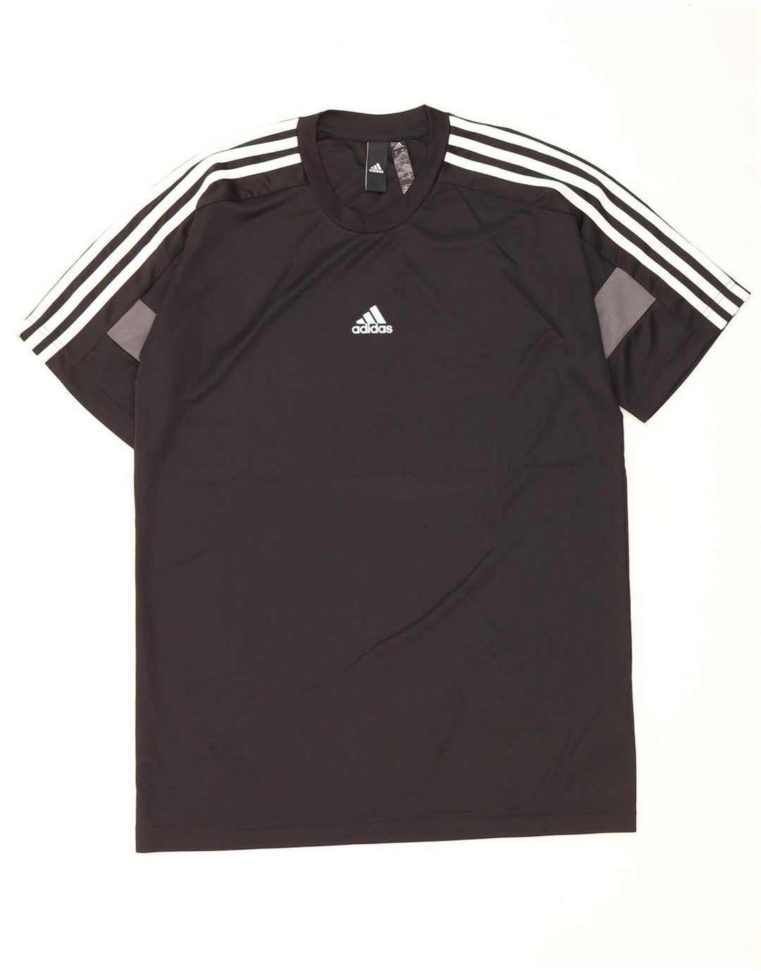 Tricou pentru bărbați Adidas Aeroready Top Mediu Negru Poliester Bloc de culoare