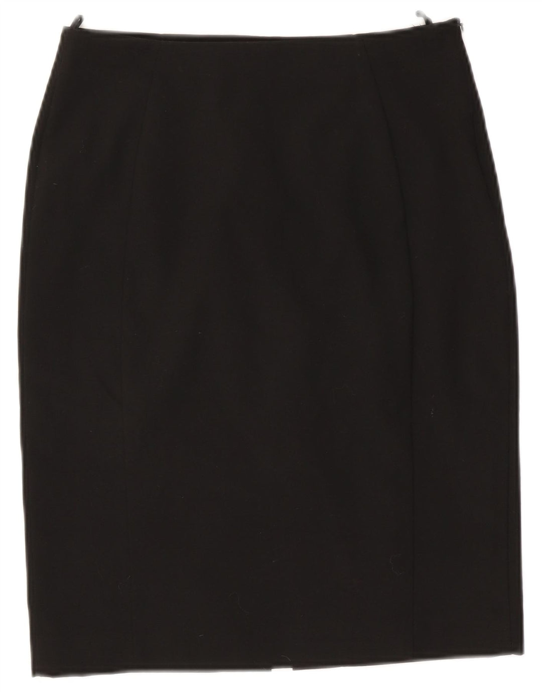 Fusta creion pentru femei Benetton UK 10 Small W27 Poliester negru