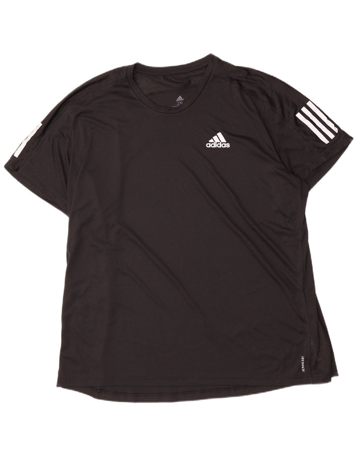 Tricou ADIDAS Aeroready pentru bărbați, 2XL, poliester negru