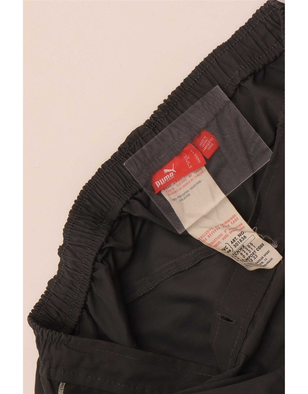 Pantaloni de trening Puma pentru femei UK 10 Small Gri Poliester