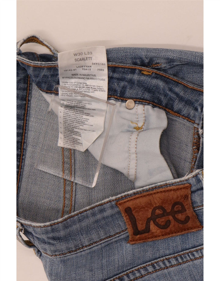 Blugi pentru bărbați Lee Scarlett Slim W30 L30 Bumbac albastru