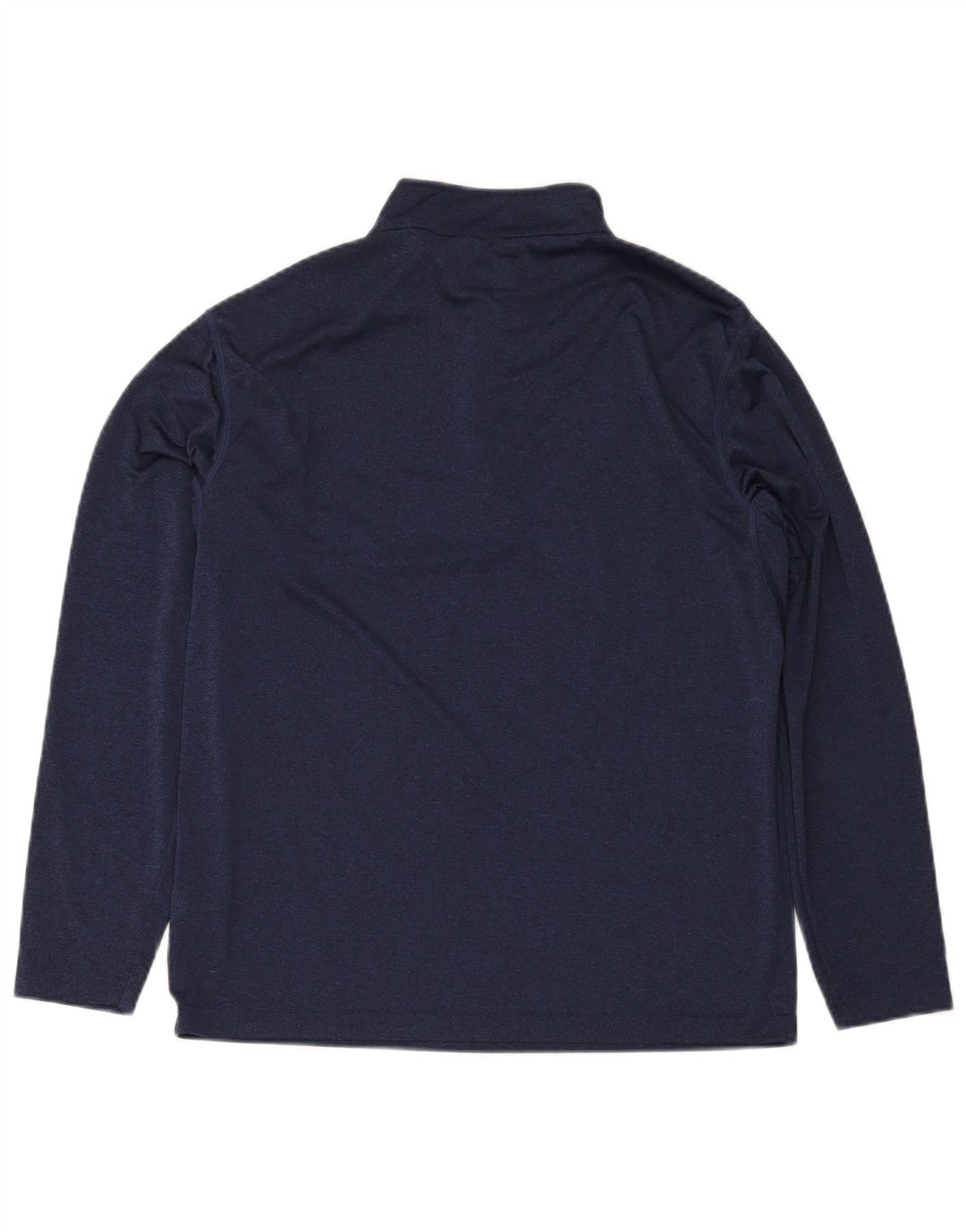 Top de trening Calvin Klein pentru bărbați, cu fermoar, cu gât, mare, bleumarin