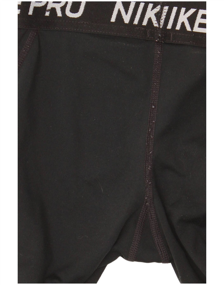 Leggings Nike Fete Dri Fit Graphic 9-10 ani Poliester negru