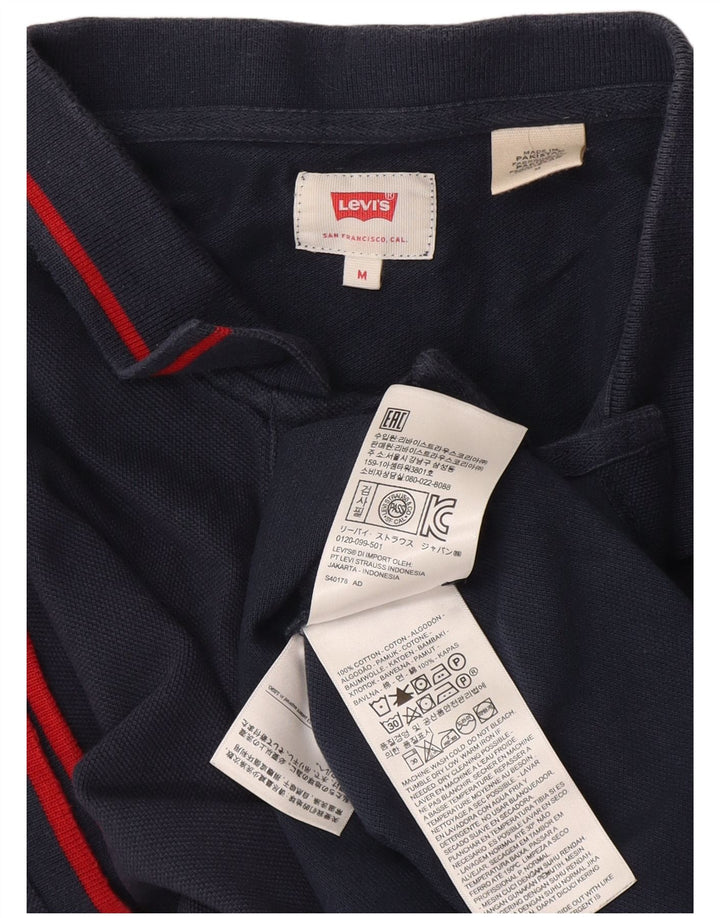 Tricou polo Levi's pentru bărbați, bumbac, albastru bleumarin mediu