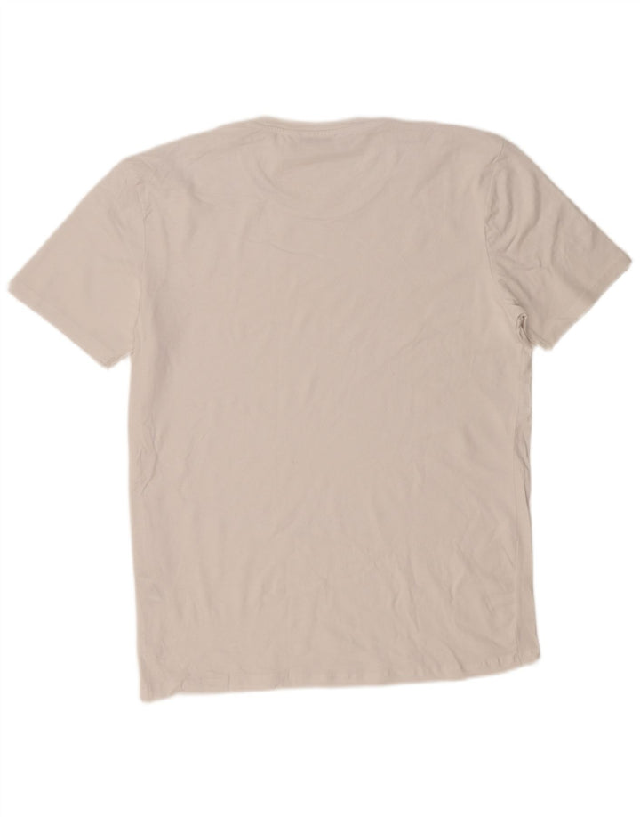 Tricou pentru bărbați Zara Top XL Bumbac Alb
