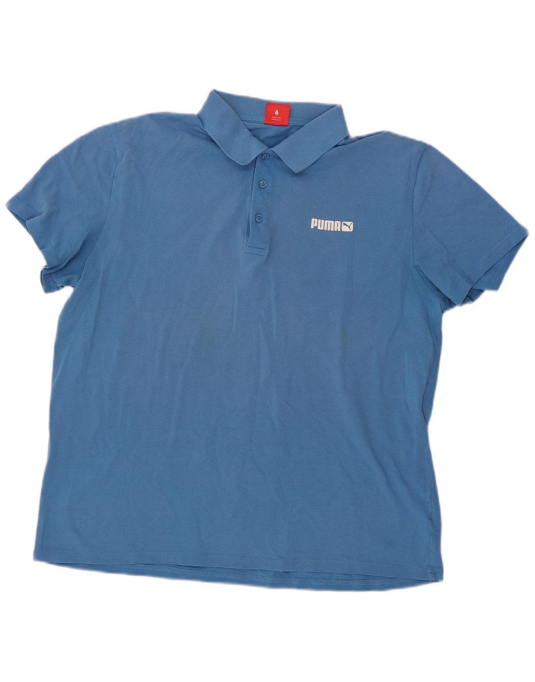 Tricou polo pentru bărbați PUMA XL, bumbac albastru