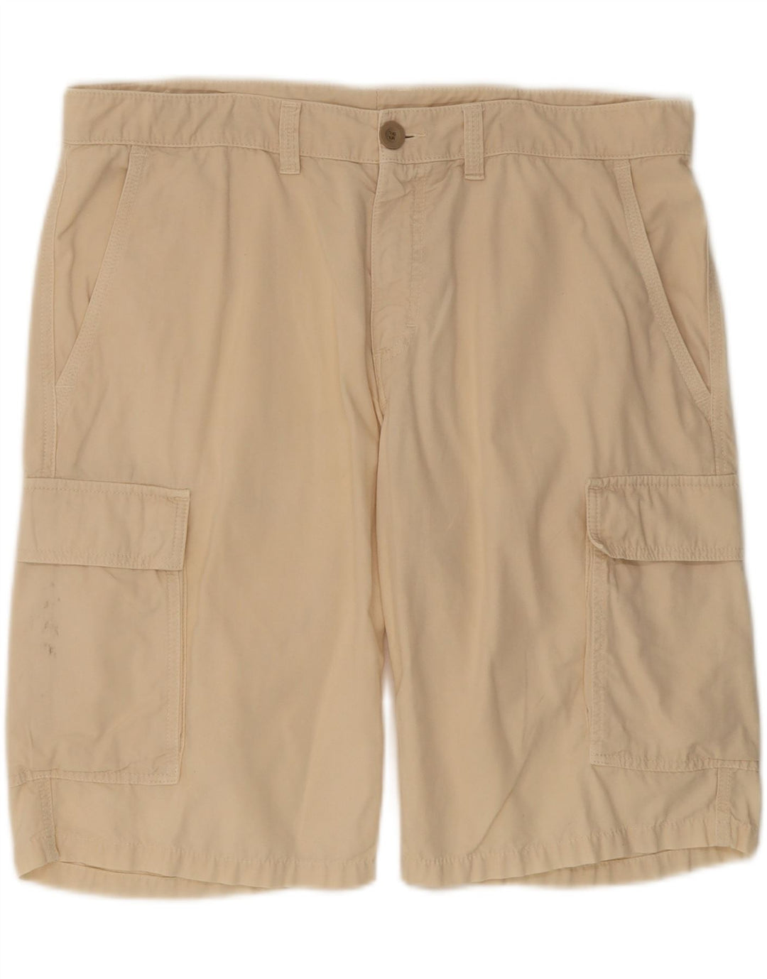 NORTH SAILS Mens Cargo Shorts IT 56 3XL W38 Beige Cotton