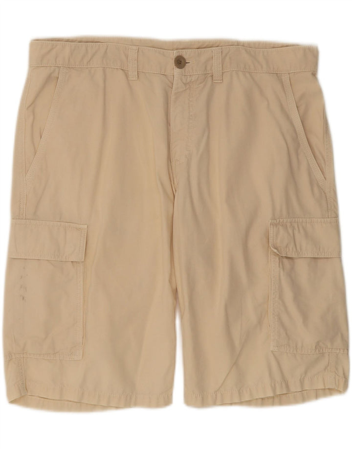 NORTH SAILS Mens Cargo Shorts IT 56 3XL W38 Beige Cotton