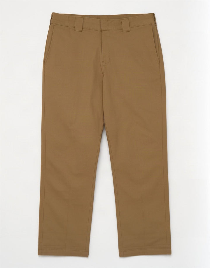 Pantaloni chino drepți pentru bărbați Dickies W33 L32 poliester bej