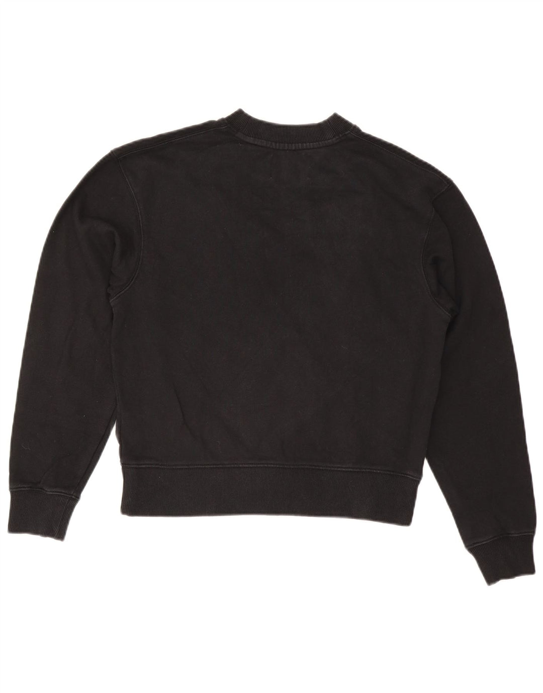 CALVIN KLEIN JEANS Pulover supradimensionat pentru femei UK 6 XS Negru