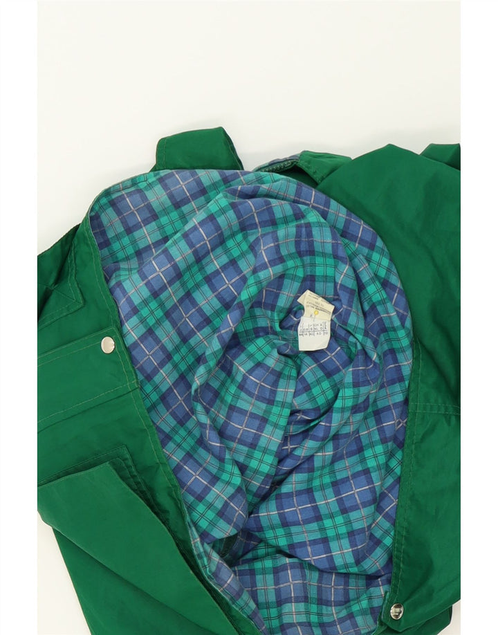 PENNY BLACK Womens Oversized Windbreaker Jacket UK 14 Large Green Vintage Penny Black and Second-Hand Penny Black from Messina Hembry 