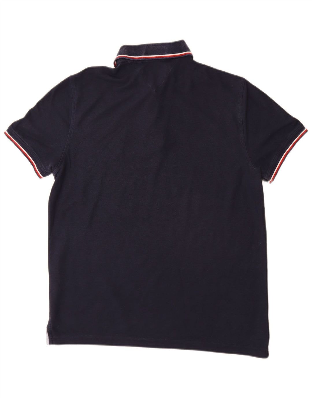 Tricou polo Tommy Hilfiger pentru bărbați, bumbac, albastru bleumarin mediu