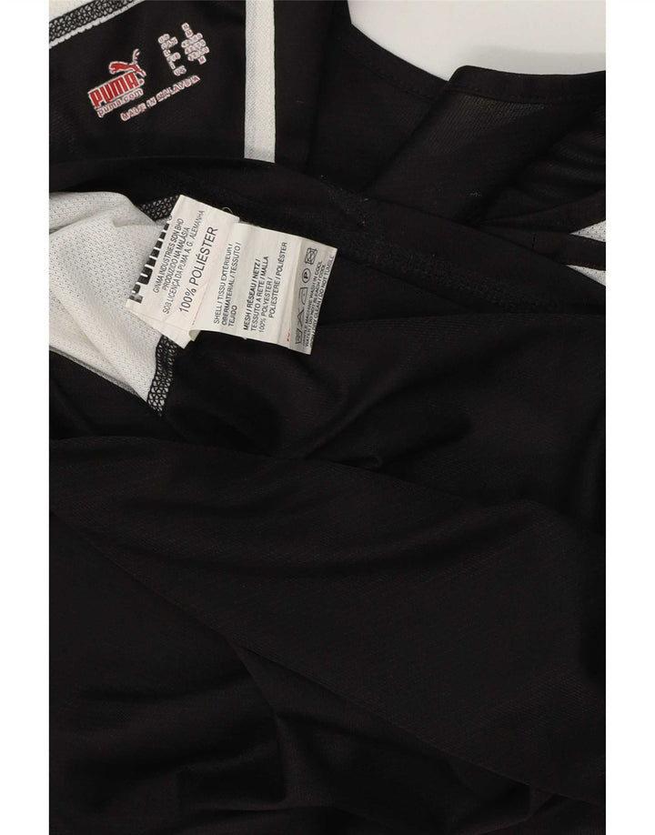 Vestă pentru bărbați Puma, negru mediu, poliester color bloc