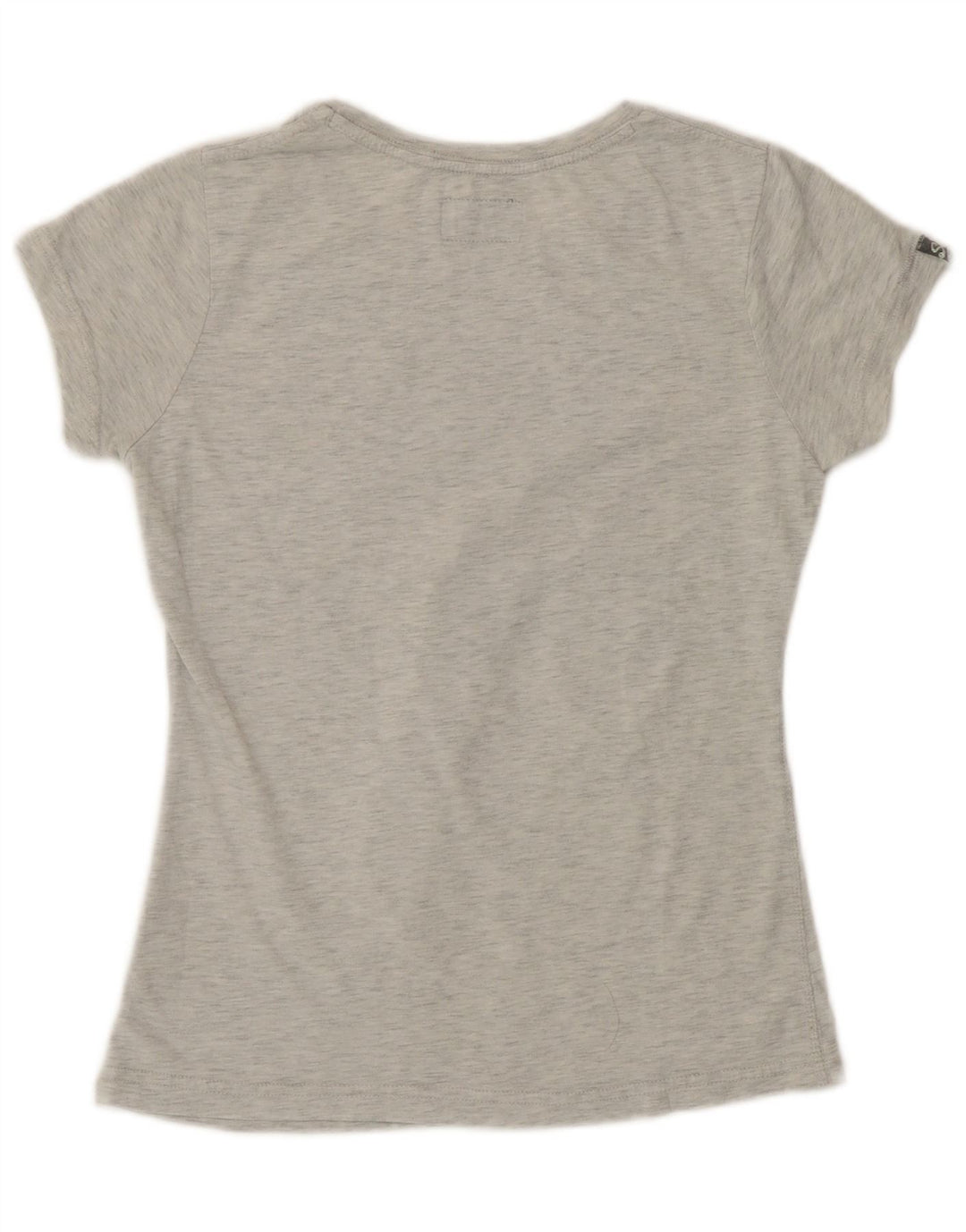 Tricou grafic Superdry pentru femei Top UK 12 Medium Gri Pete Polyester