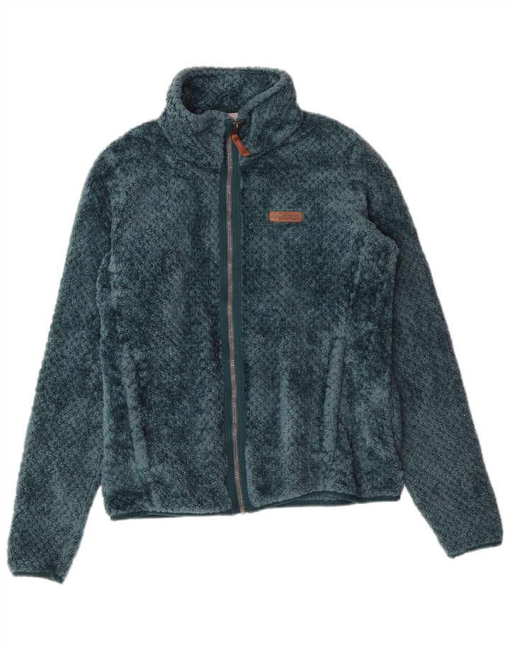 Jachetă fleece Columbia pentru femei UK 14 Medium Green Poliester Classic