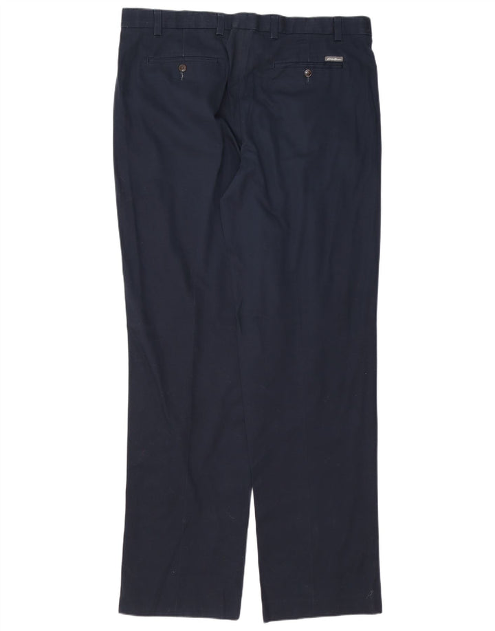 Pantaloni chino pentru bărbați EDDIE BAUER L38 L36 bleumarin bumbac