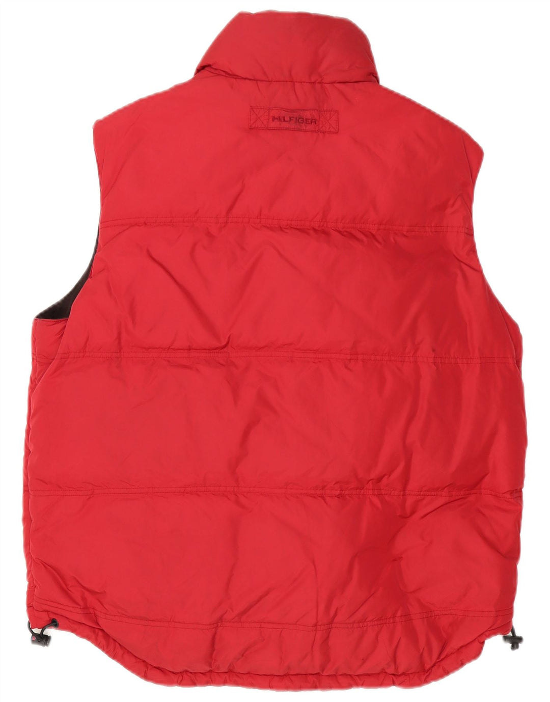 Gilet căptușit reversibil pentru bărbați Tommy Hilfiger UK 38 Poliester roșu mediu