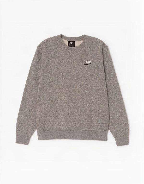 Pulover Nike pentru bărbați, cu tăiere lejeră, XS, bumbac cu pete gri