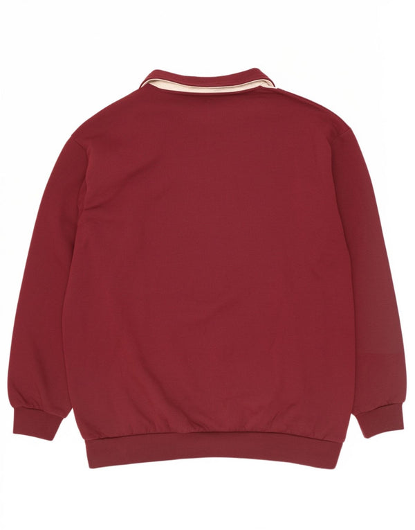 Pulover C&A Rodeo Graphic pentru bărbați, 2XL, Burgundy, retro