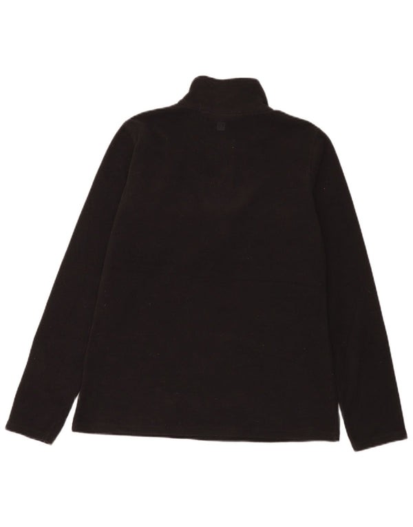 Pulover din lână pentru femei Mountain Warehouse, cu fermoar și gât, UK 14 Medium Negru