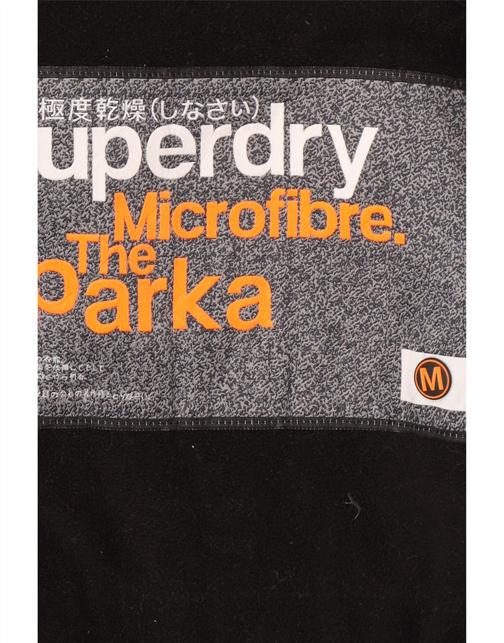 Jachetă parka cu glugă Superdry pentru bărbați UK 38, nailon gri mediu