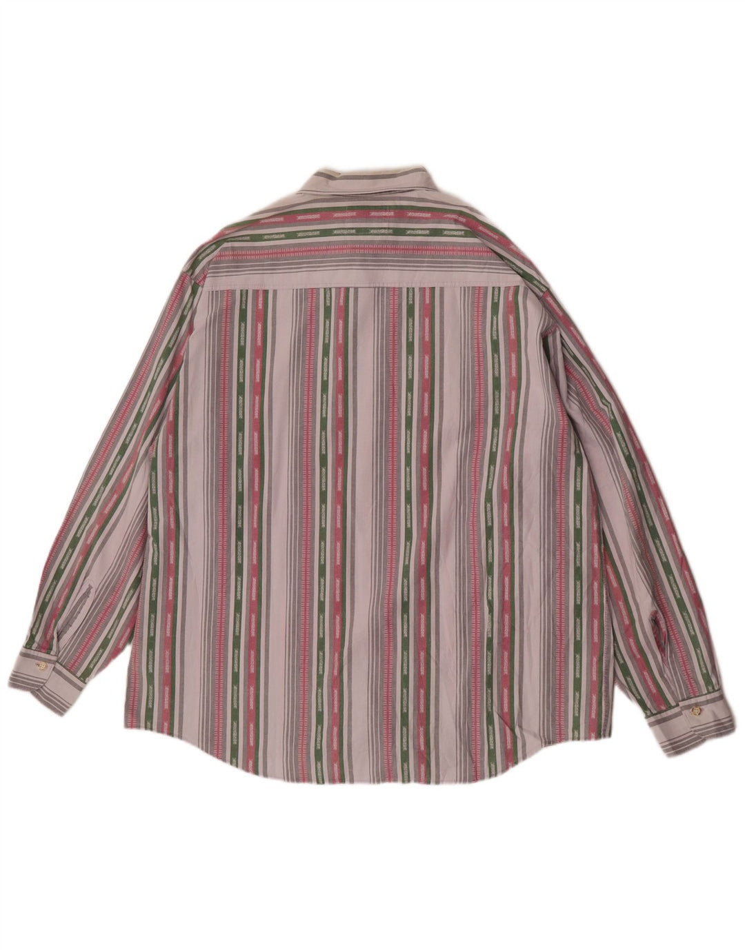 Cămașă pentru bărbați Verte Vallee XL, bumbac cu dungi multicolore