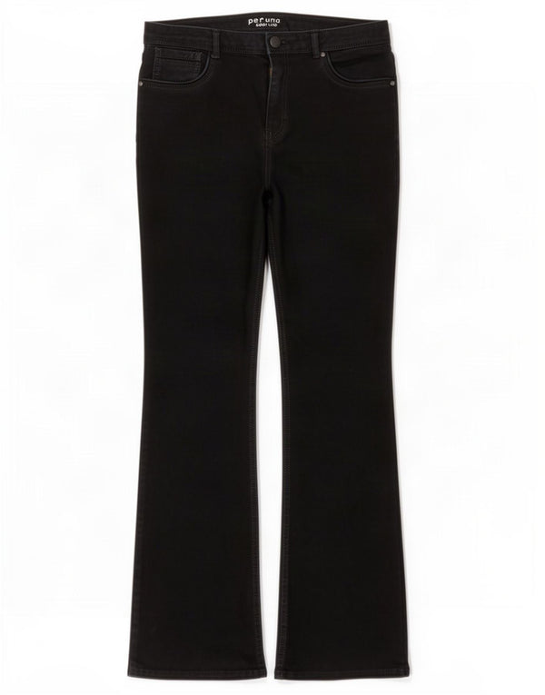 Marks & Spencer Blugi pentru femei Per Una Bootcut UK 14 Large W32 L30 Black
