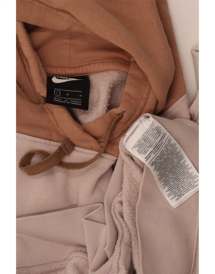 Pulover supradimensionat cu glugă Nike pentru femei UK 16, mare, multicolor