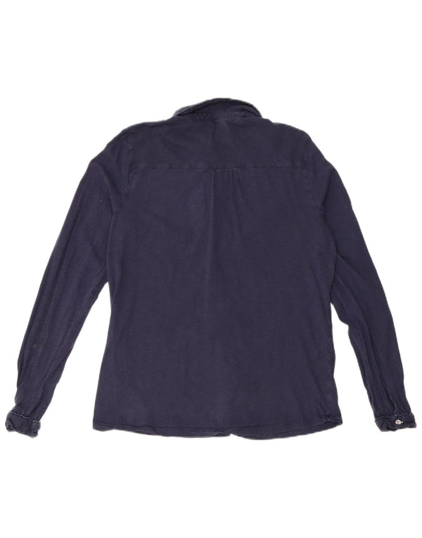 Cămașă pentru femei White Stuff UK 12 Medium Bleumarin Bumbac