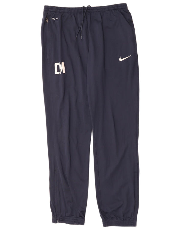 Pantaloni de trening Nike Dri Fit Graphic pentru bărbați Pantaloni de jogging mari, bleumarin