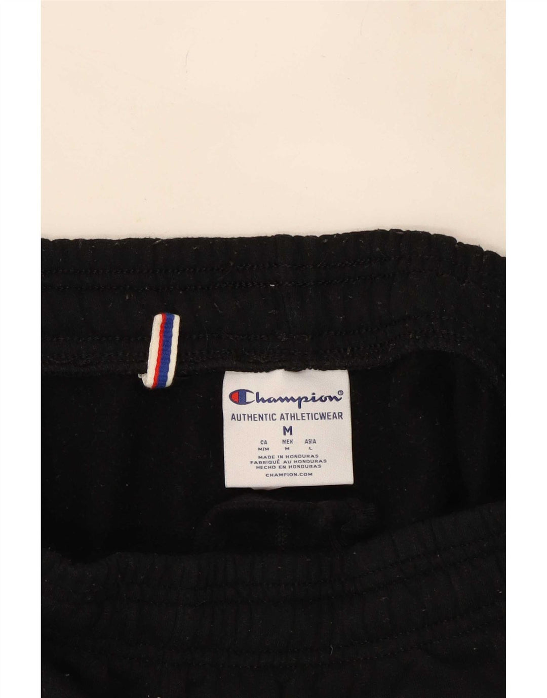 Pantaloni de trening pentru bărbați Champion Pantaloni de jogging Poliester mediu negru