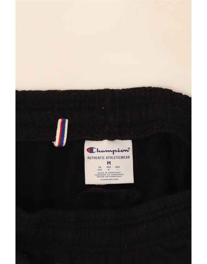 Pantaloni de trening pentru bărbați Champion Pantaloni de jogging Poliester mediu negru