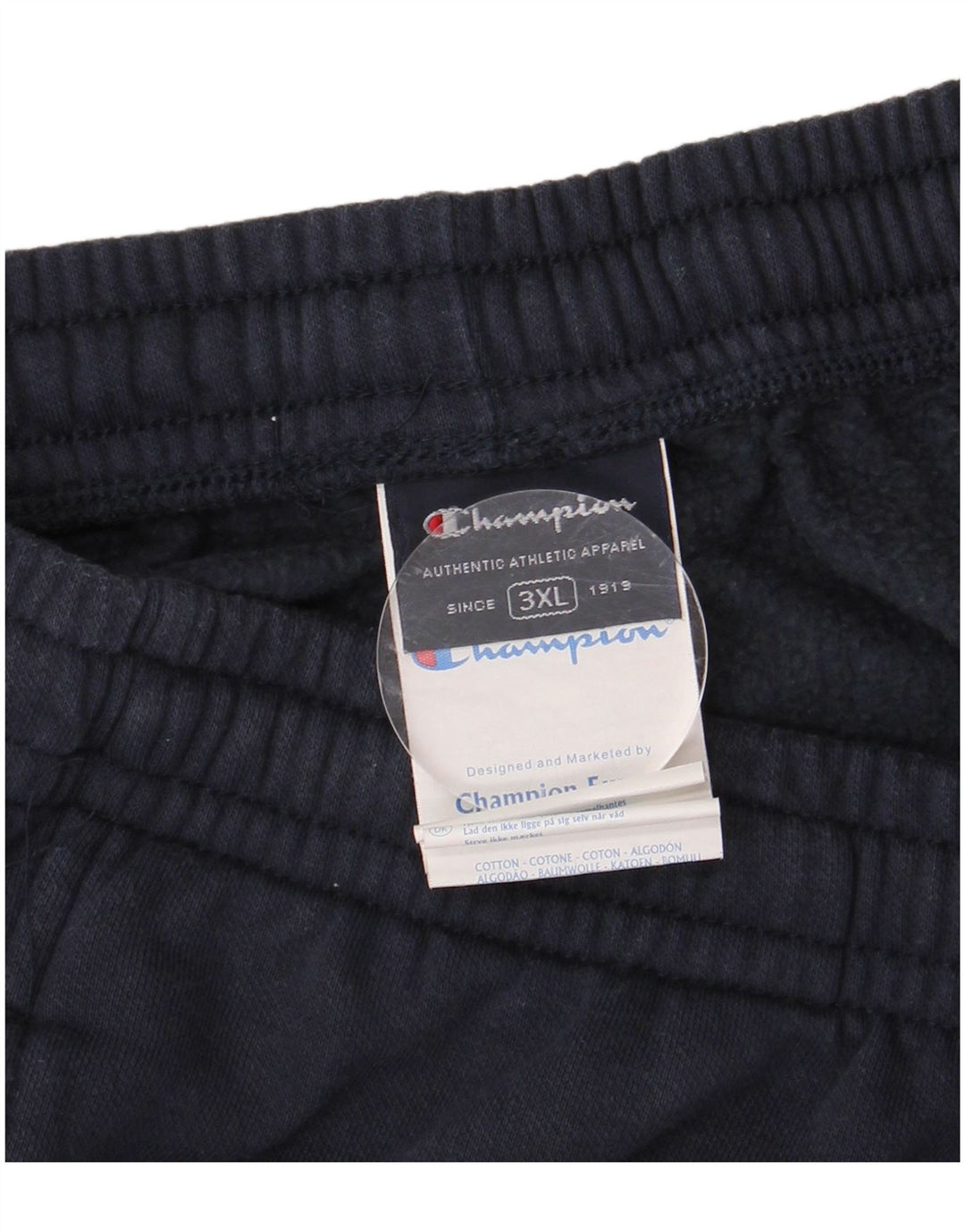 Pantaloni de trening pentru bărbați Champion 3XL, bumbac bleumarin