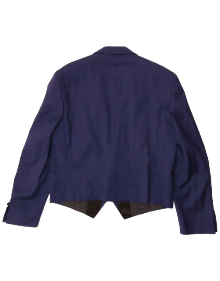 Jachetă vintage pentru bărbați Berlin, Marea Britanie 38 Mediu, albastru bleumarin