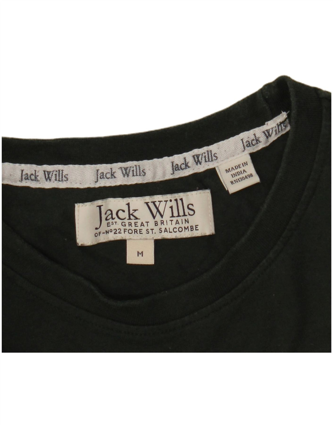 Tricou Jack Wills pentru bărbați Salcombe Devon Top Medium Khaki