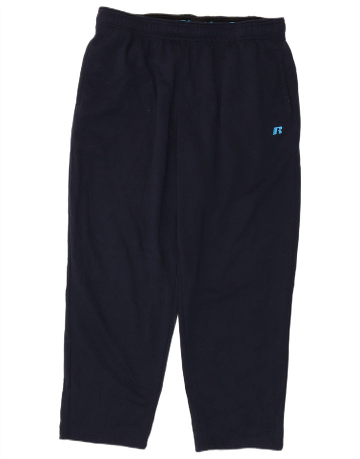 RUSSELL ATHLETIC Pantaloni de trening pentru bărbați, mari, poliester, albastru