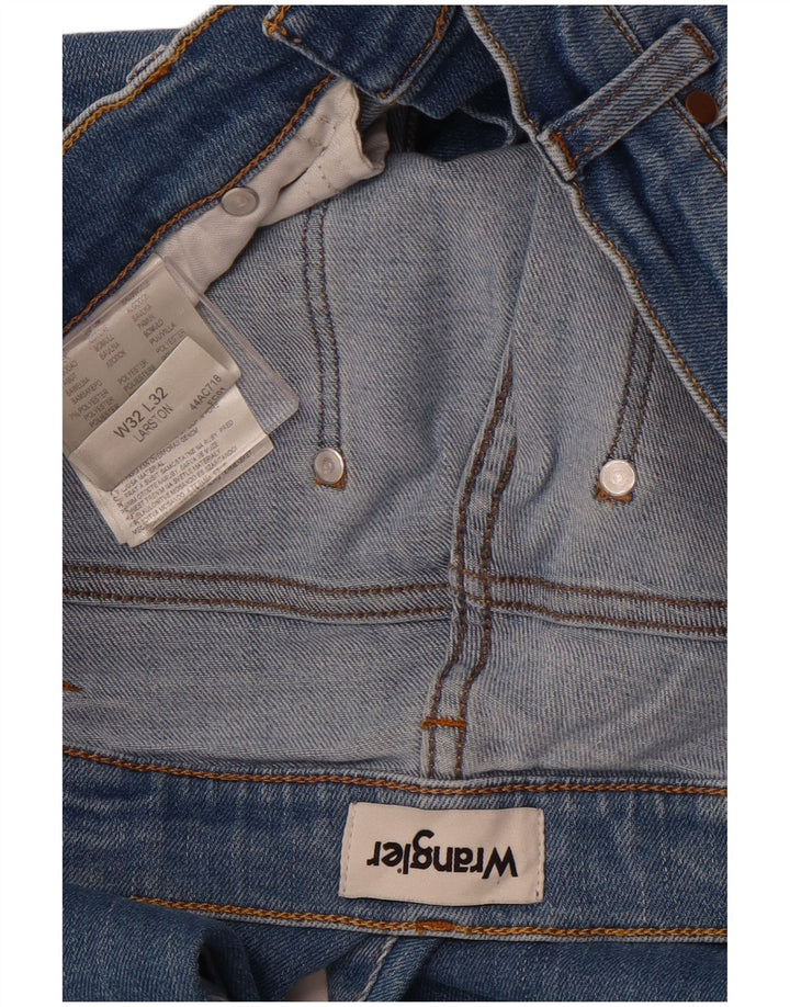 WRANGLER Blugi Larston Slim pentru bărbați W32 L29 Bumbac albastru