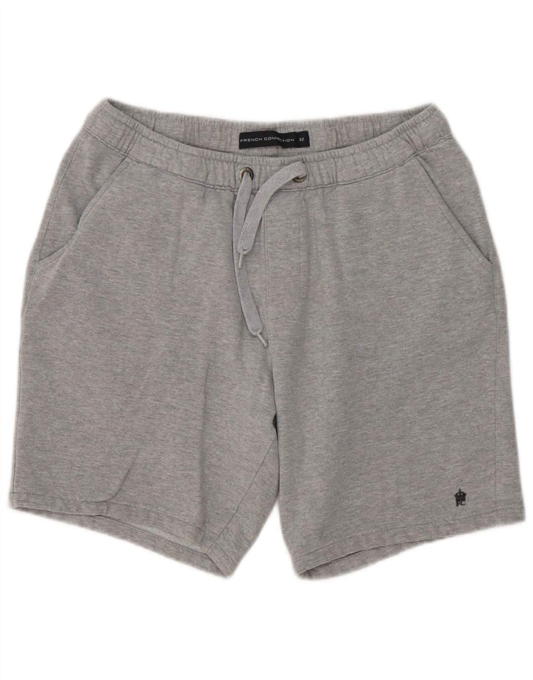 Pantaloni scurți sport pentru bărbați de la French Connection, din poliester cu pete gri medii
