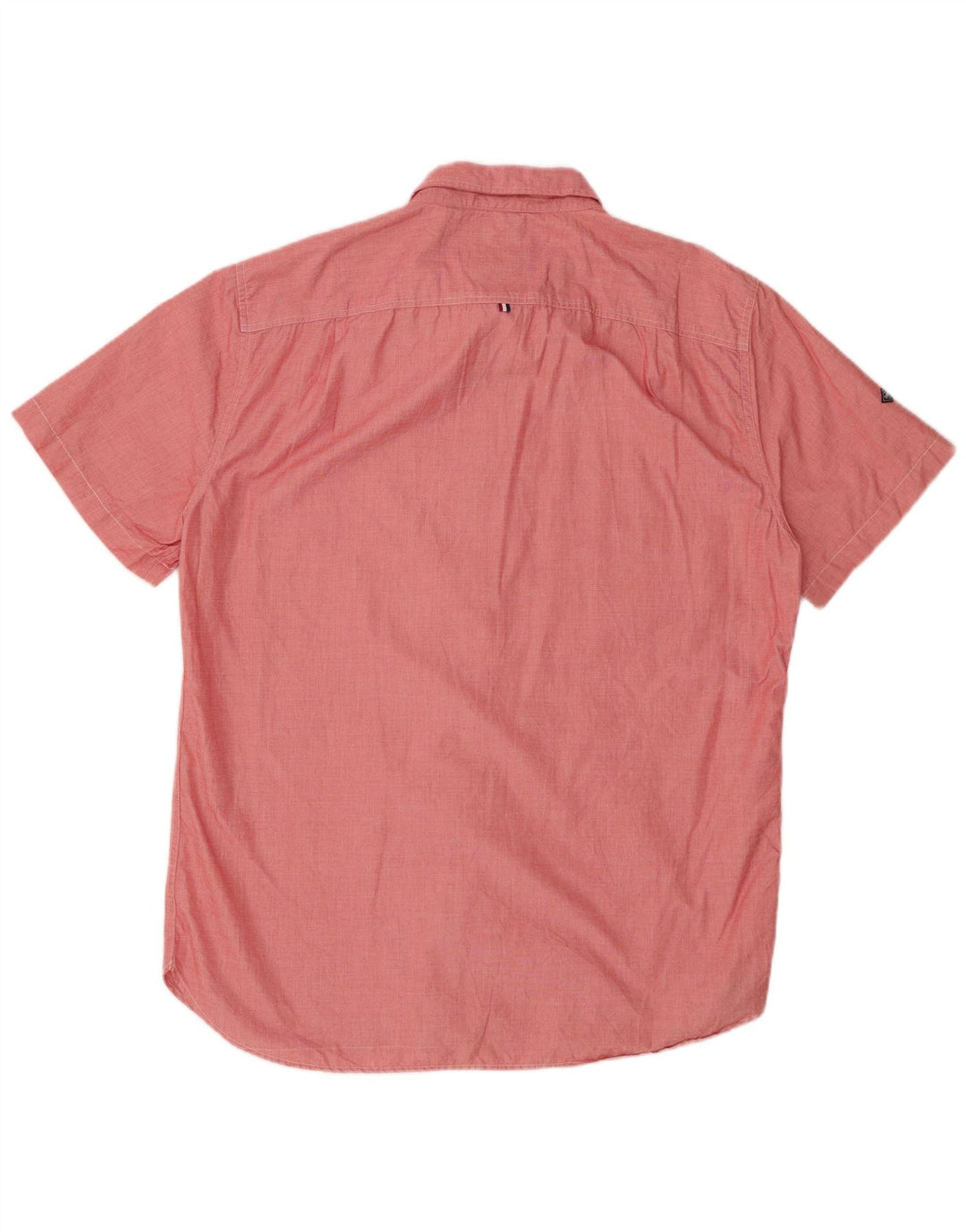 Cămașă pentru bărbați SUPERDRY modern clasică cu mânecă scurtă 2XL bumbac roșu