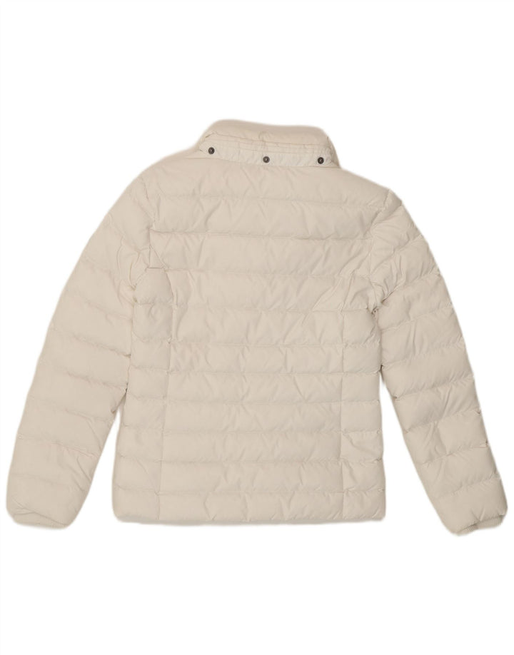 Jachetă căptușită pentru femei Tommy Hilfiger UK 6 XS Poliester alb
