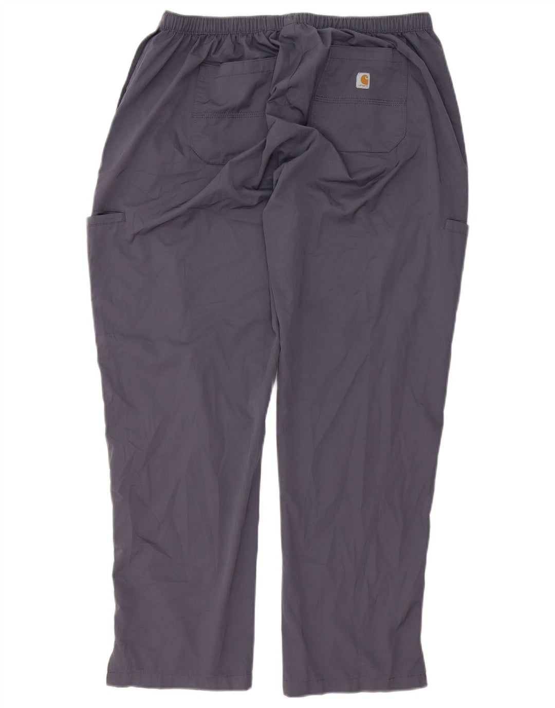 Pantaloni Carhartt pentru bărbați, mici, drepti, mari L34 L28, poliester gri