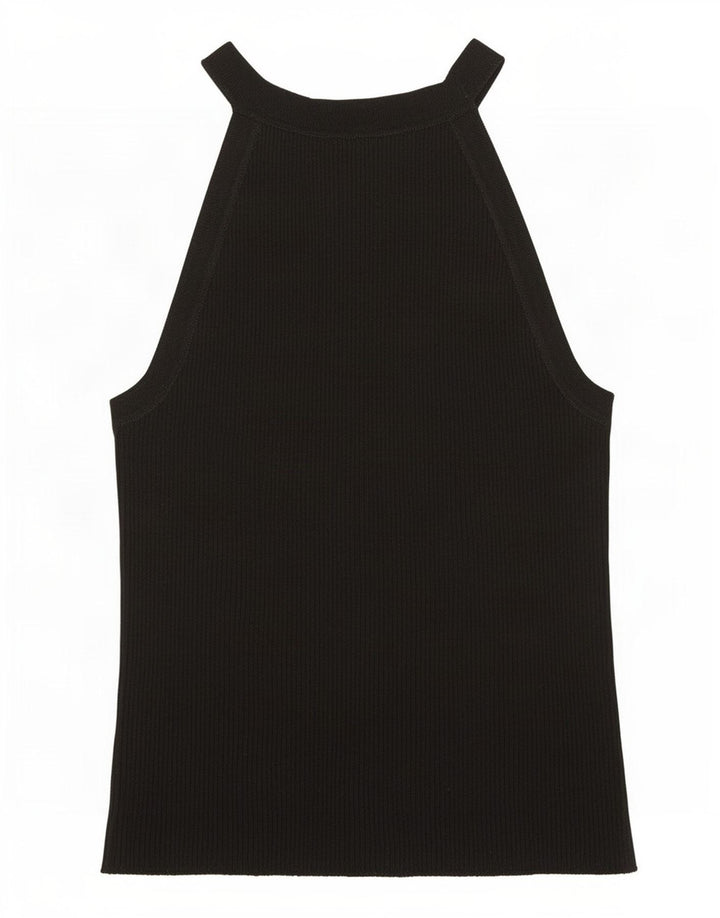 Top Halter pentru femei Zara UK 8 Small Black