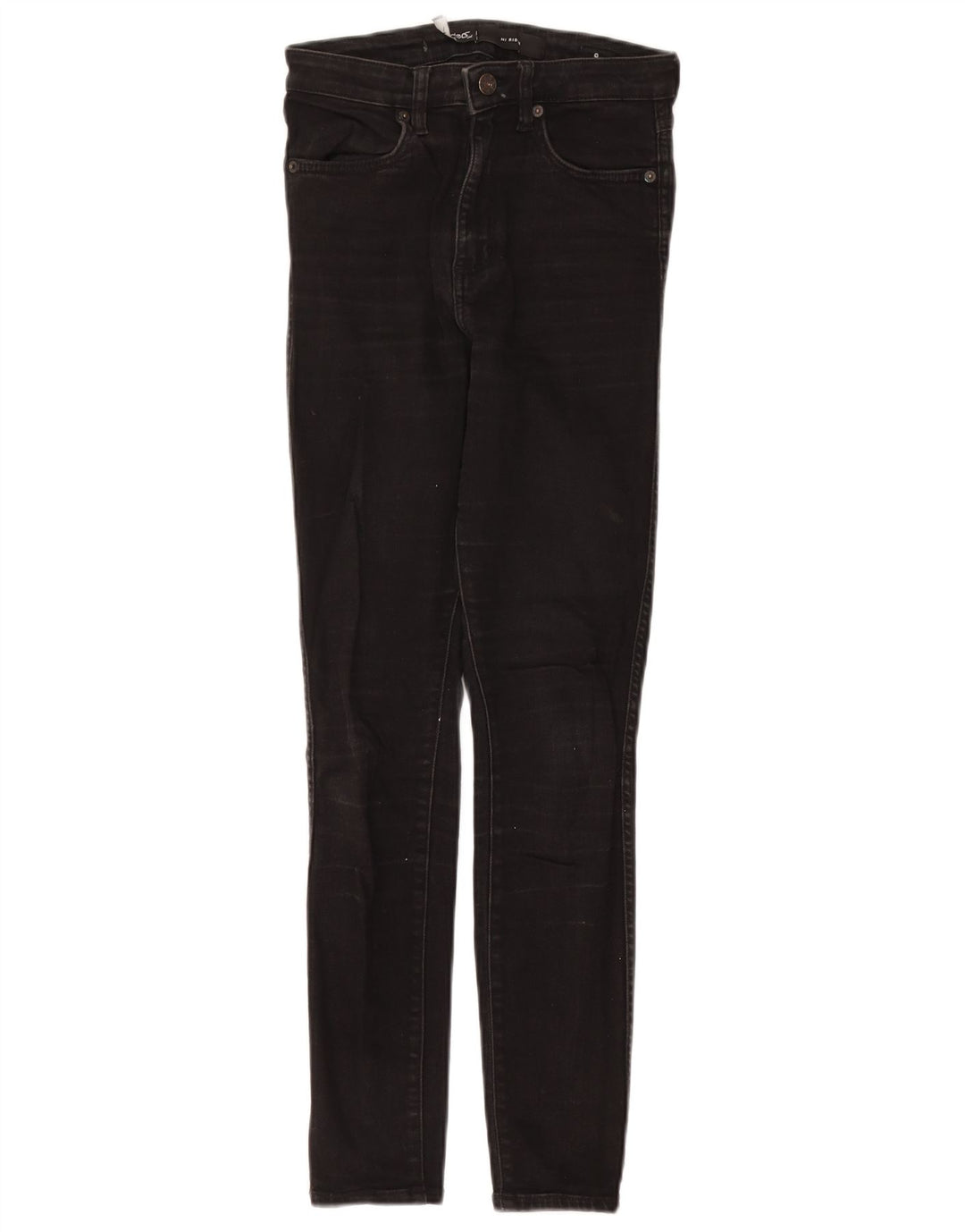 Blugi skinny LEE Riders pentru femei cu talie înaltă US 9 Medium W24 L27 Bumbac negru