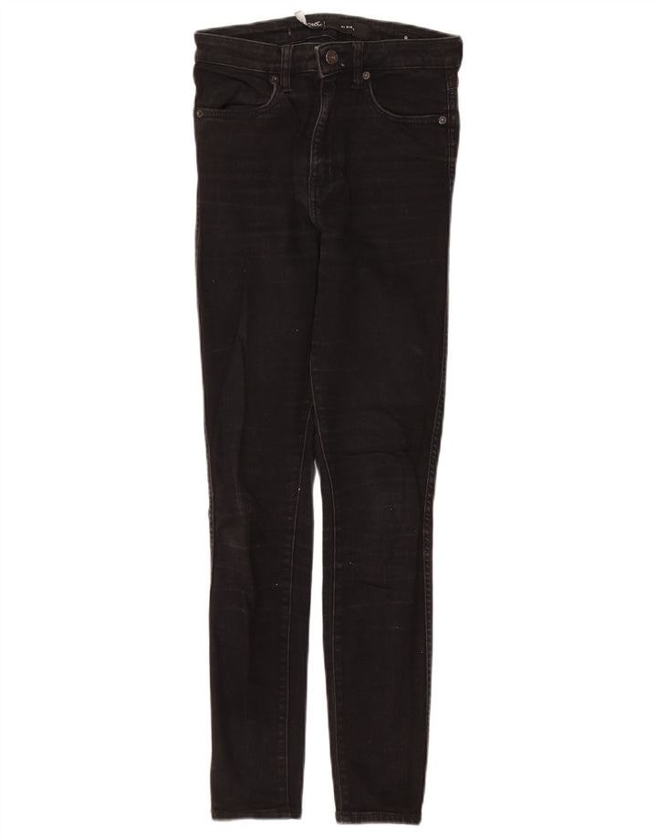 Blugi skinny LEE Riders pentru femei cu talie înaltă US 9 Medium W24 L27 Bumbac negru