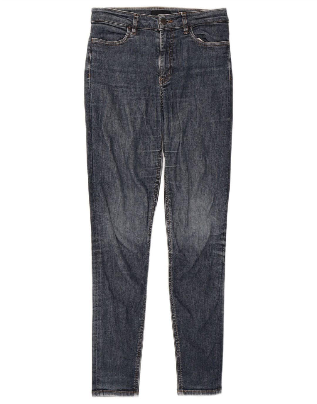 PRADA Womens Skinny Jeans W25 L28 Blue Cotton