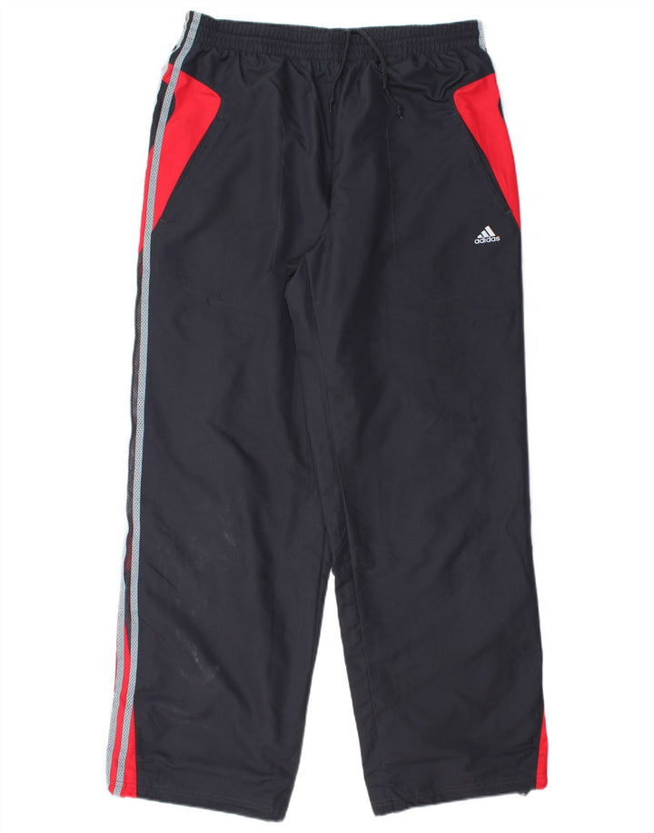 Pantaloni de trening Adidas Climacool pentru bărbați, mari, negru, poliester color bloc